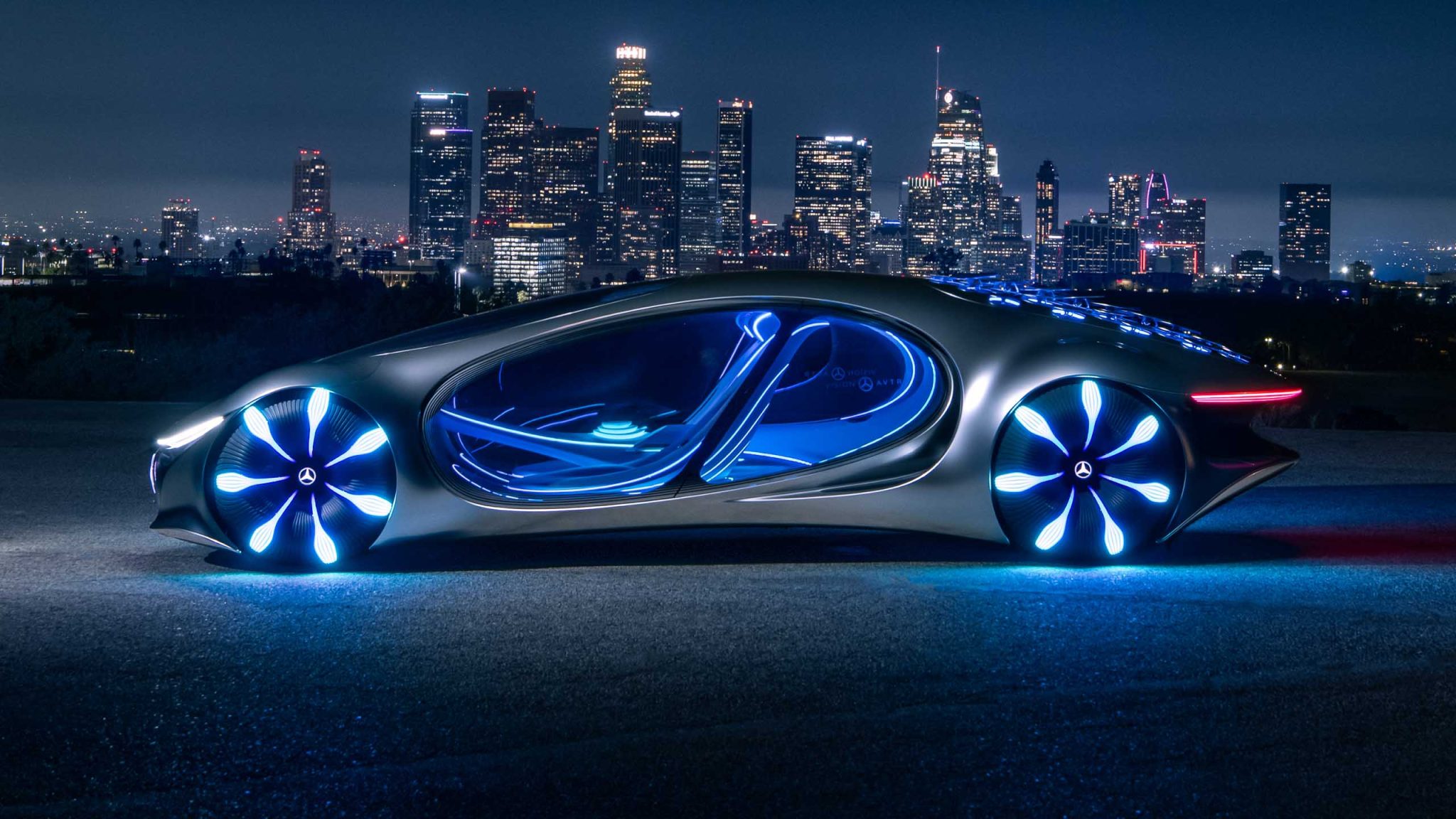 Así Es El Futurista Vision AVTR Creado Entre Mercedes-Benz Y La ...