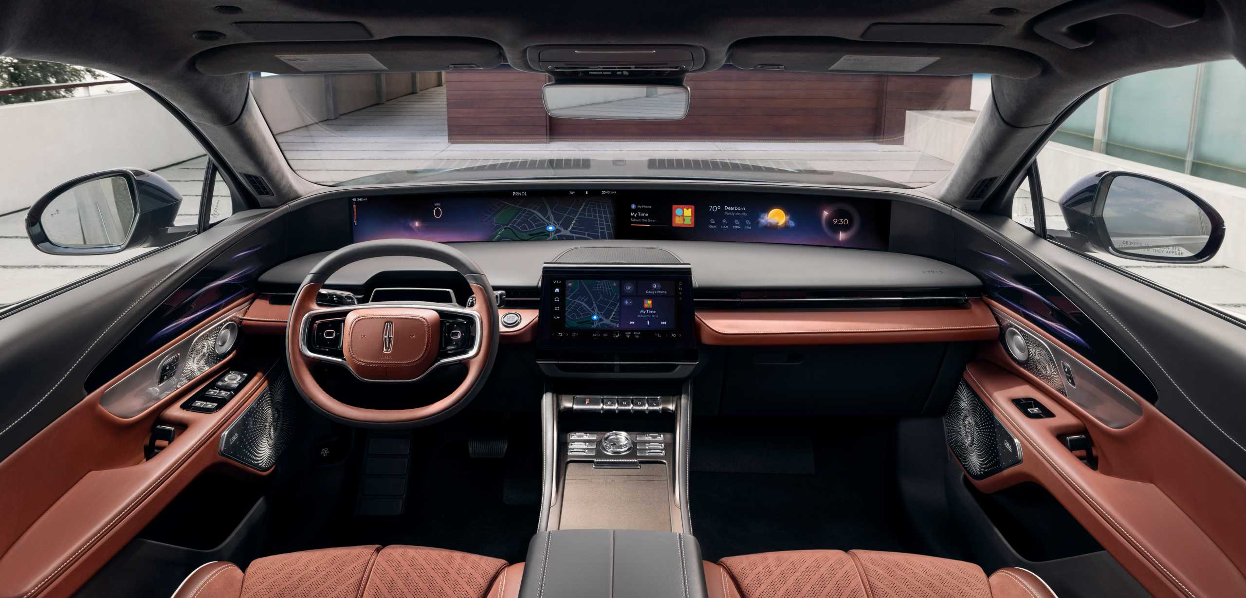 El Lincoln Nautilus es un nuevo SUV lujoso que es más pantalla que