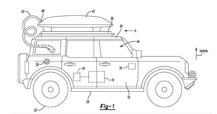 Ford-patente-baterías-techo