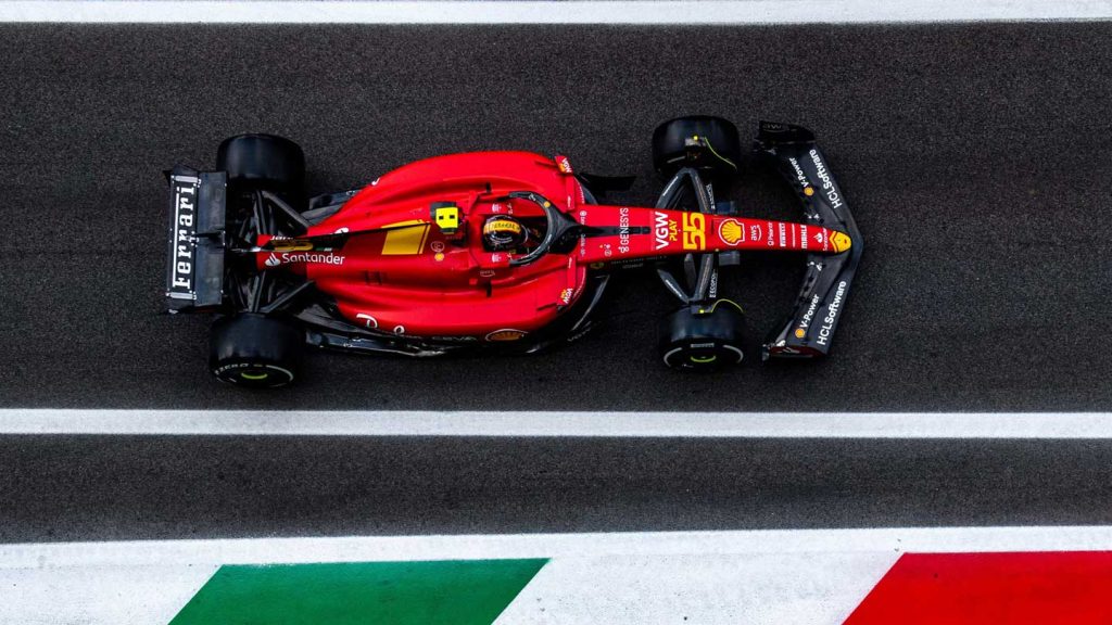 Pole-position-Carlos-Sainz-Ferrari-GP-Italia-clasificación