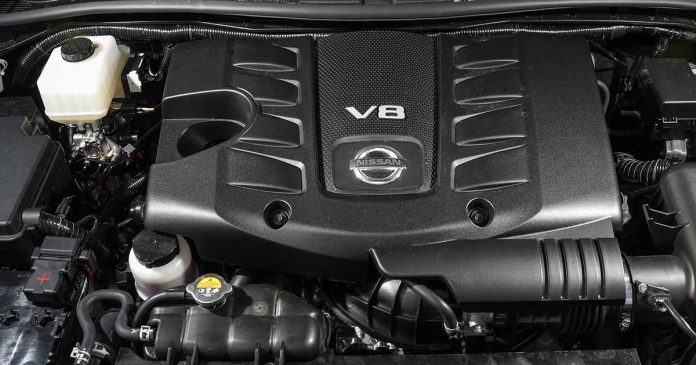 Nissan-motor-V8-V6-turbo