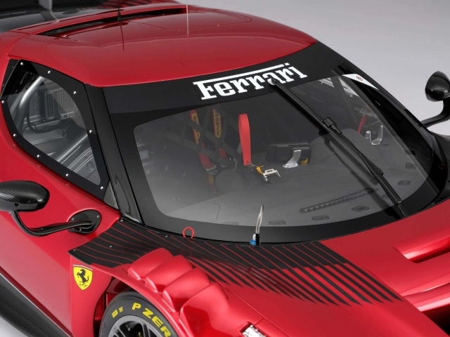 Ferrari 296 réplica escala