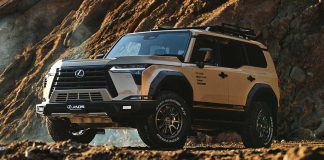 Lexus GX 550 off-road Tokio