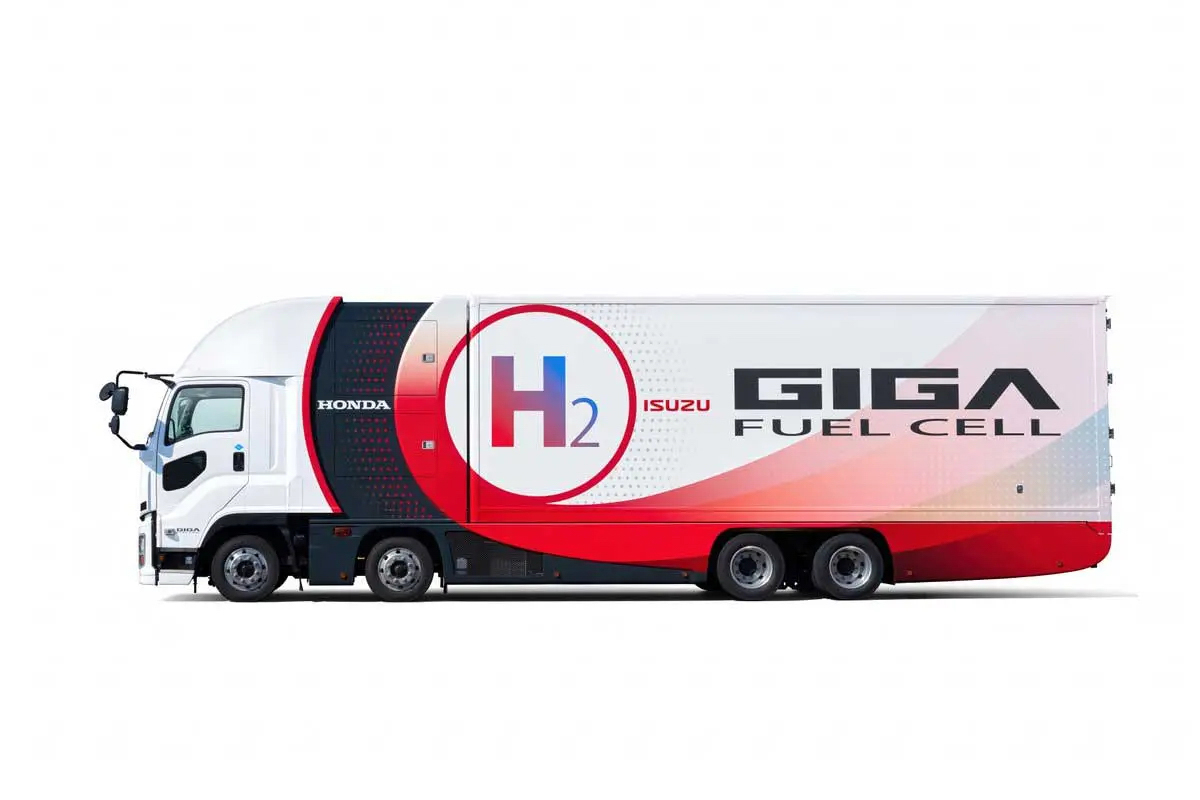 Camión hidrógeno Honda Isuzu