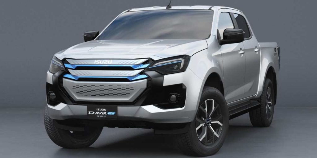 Isuzu pickup eléctrica D-Max