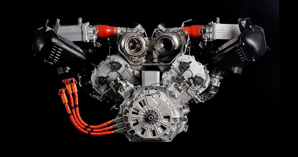Lamborghini-motor-V8-híbrido