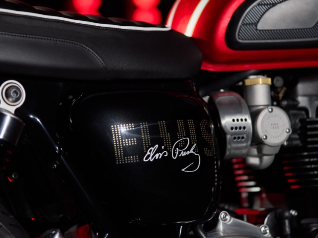 Triumph Bonneville Elvis Presley