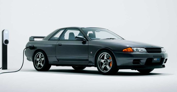 Nissan-Skyline-GT-R-R32-EV-eléctrico