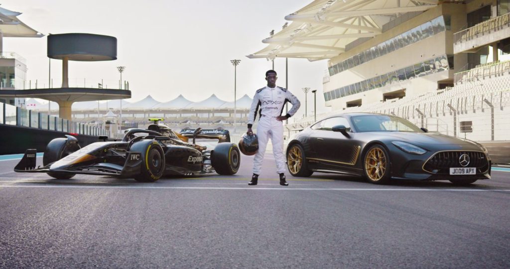 Mercedes-AMG-GT-película-F1