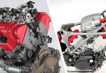 Honda-motor-V3-motocicleta