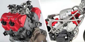 Honda-motor-V3-motocicleta