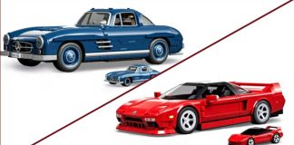 Mattel Hot Wheels Lego Brick Shop