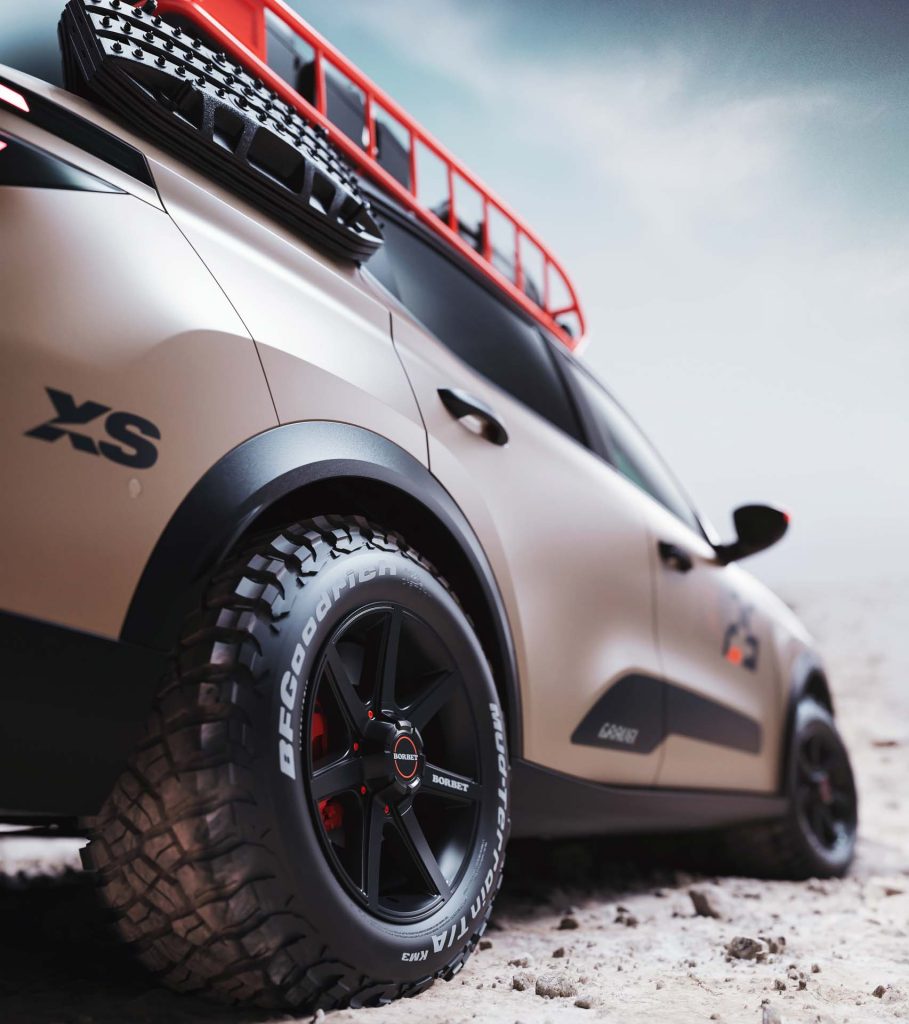Opel-Frontera-todoterreno-gravel