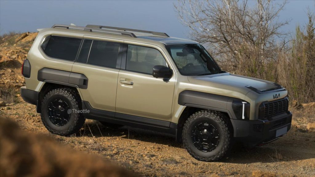 Kia-Tasman-SUV-render-rumor