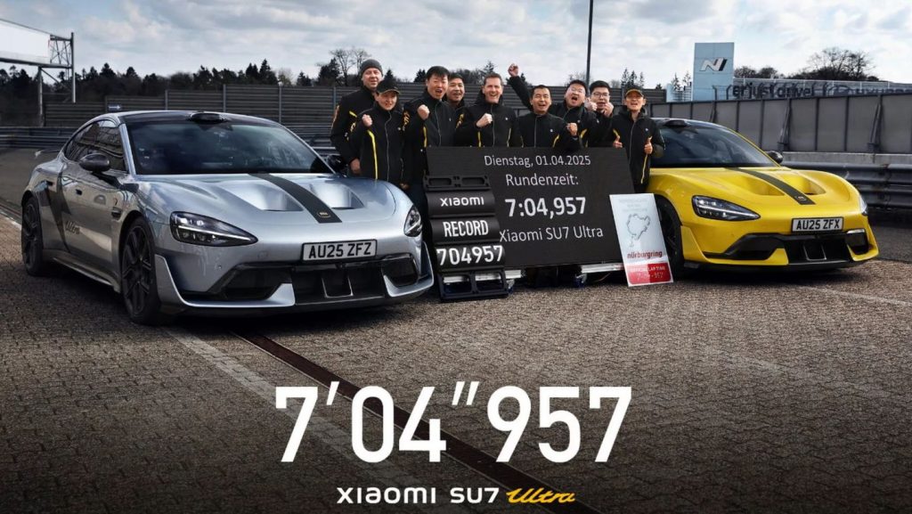 Xiaomi-SU7-récord-Nürburgring