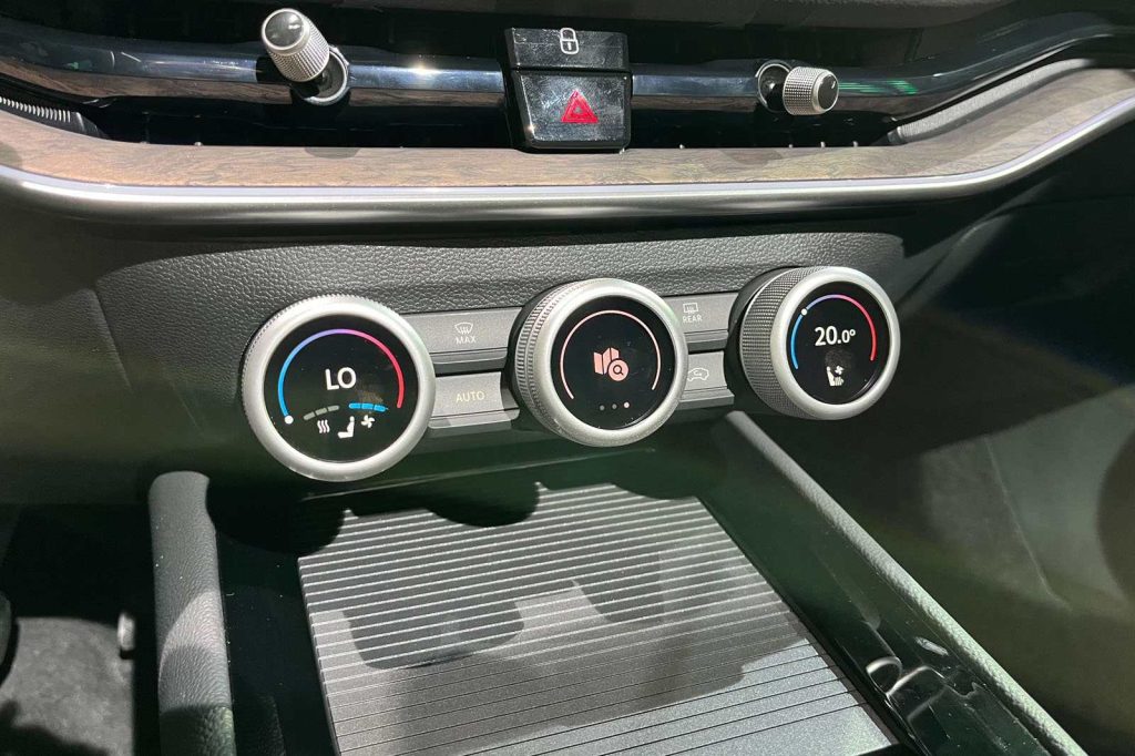 Skoda rechazó los botones táctiles