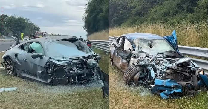 Explosivo accidente en el Nürburgring - julio 2025.
