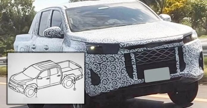 Toyota Hilux 2026 diseño espía