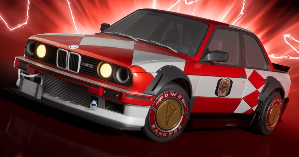 BMW M3 E30 Fortnite Power Rangers