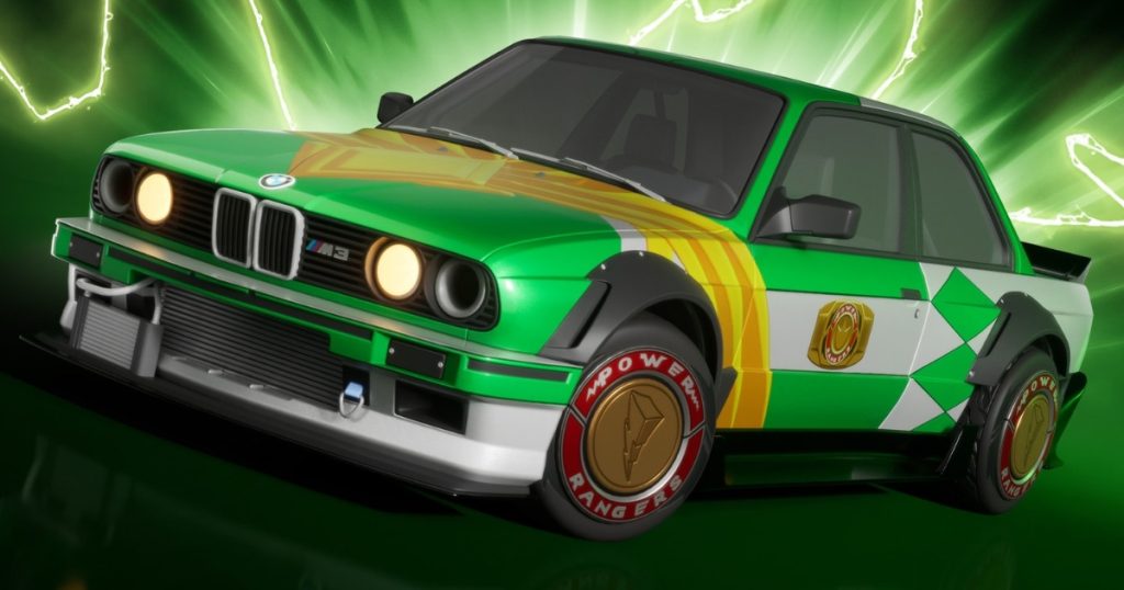 BMW M3 E30 Fortnite Power Rangers