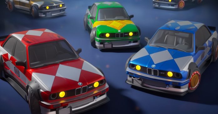 BMW M3 E30 Fortnite Power Rangers