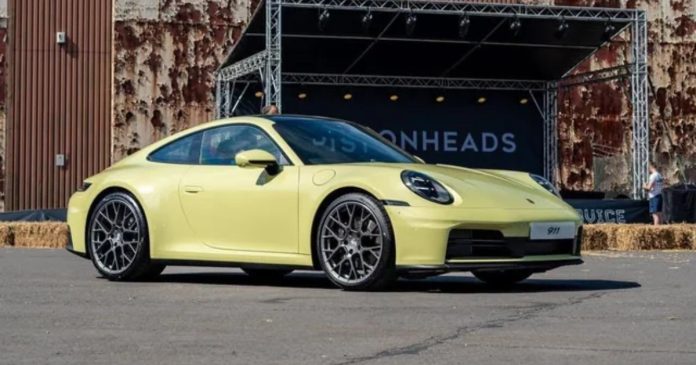 Porsche Cartagena Yellow color