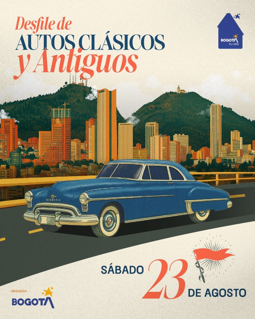 Desfile de Autos Clásicos y Antiguos Bogotá