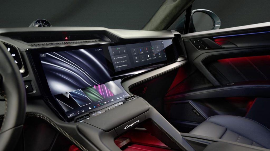 Porsche Cayenne eléctrico interior