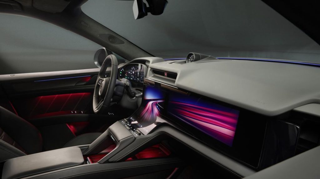 Porsche Cayenne eléctrico interior