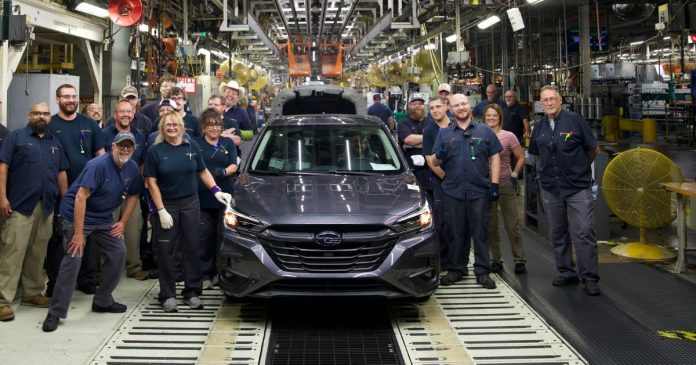Subaru Legacy finalizó producción