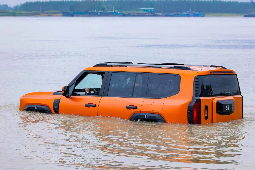 Chery Jetour Zongheng río Yangtsé
