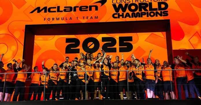 McLaren campeón F1 2025