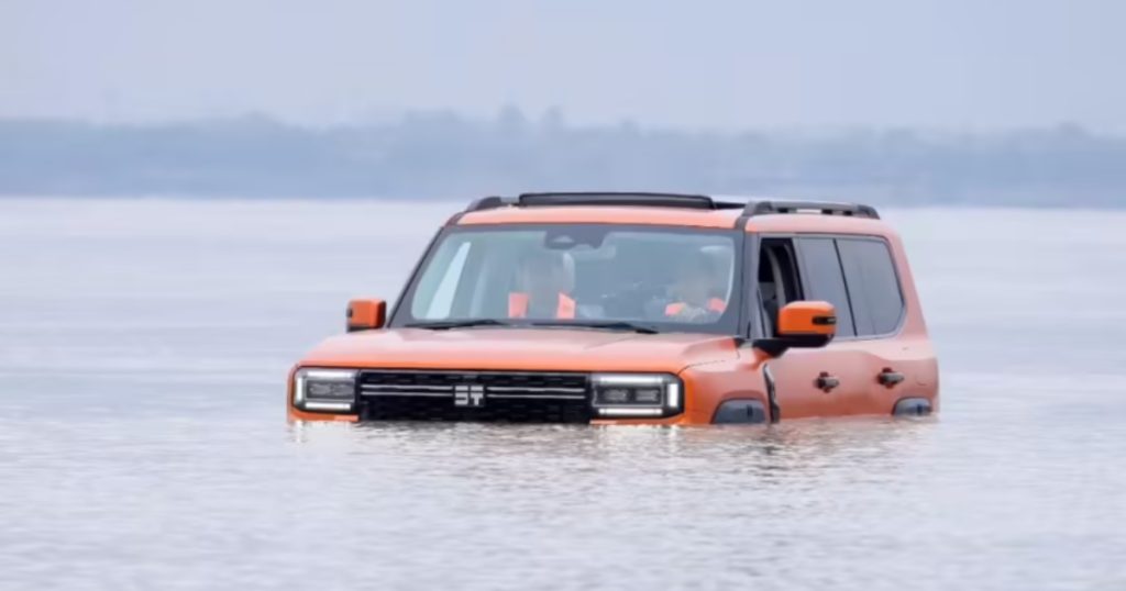 Chery Jetour Zongheng río Yangtsé