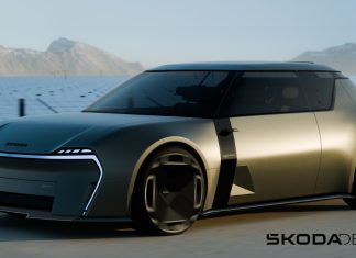 Škoda reimaginó el clásico 1000 MBX con estilo futurista Škoda 1000 MBX concept