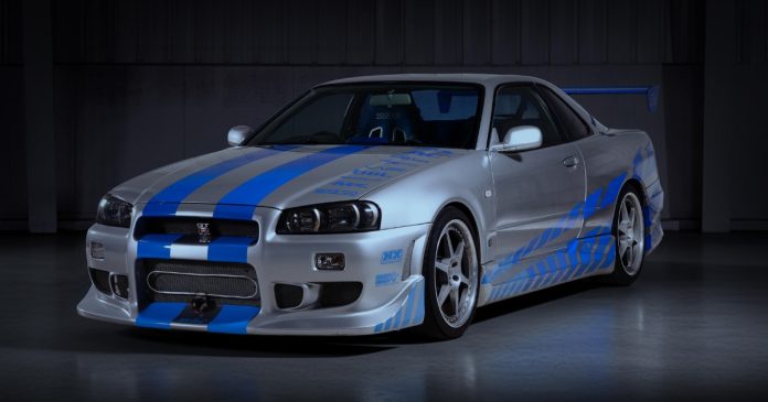 Nissan Skyline R34 Paul Walker subasta Nissan Skyline R34 Paul Walker subasta