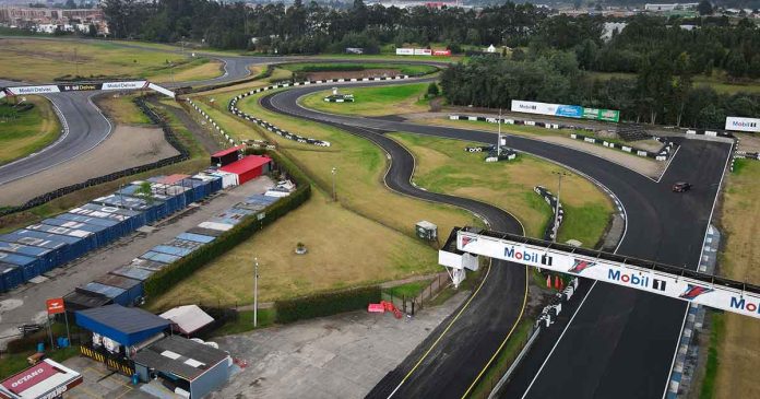 Autódromo de Tocancipá - nuevo asfalto