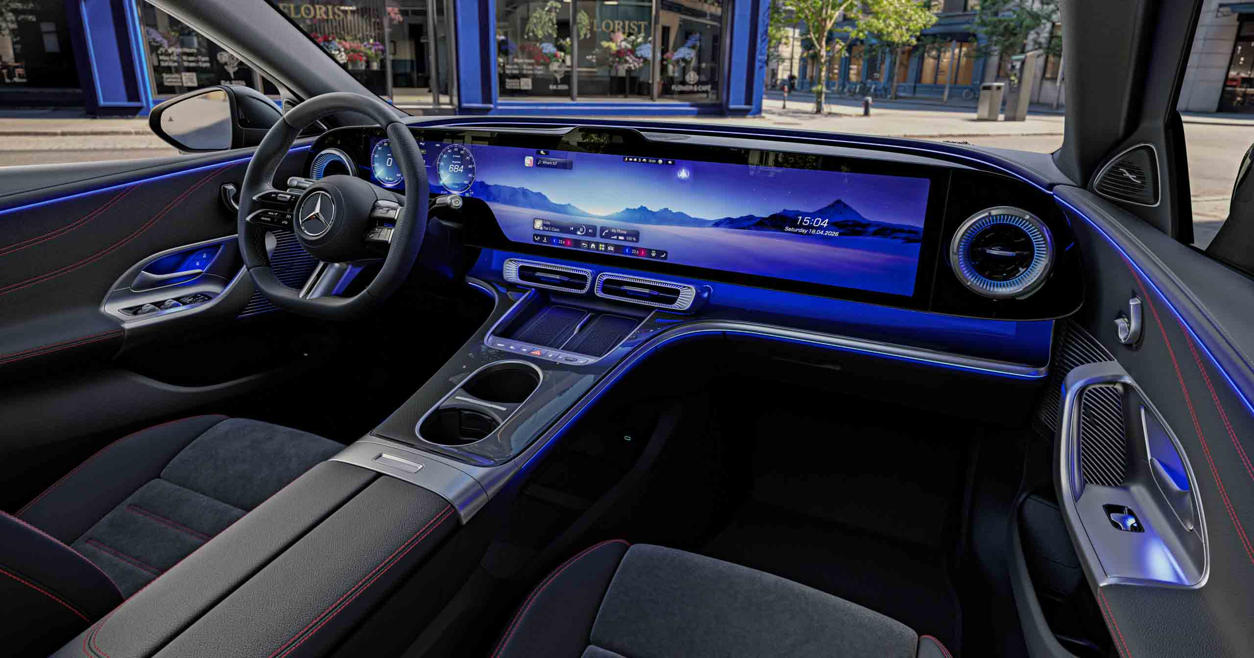 Mercedes Benz clase C interior 2