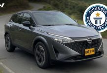 La Nissan Qashqai e-POWER obtiene récord como el EREV en recorrer la mayor distancia sin recarga externa: 1980 km Nissan Qashqai Record